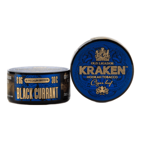 Табак Kraken Medium Seco Black Currant (Черная смородина) 30 гр в Уфе