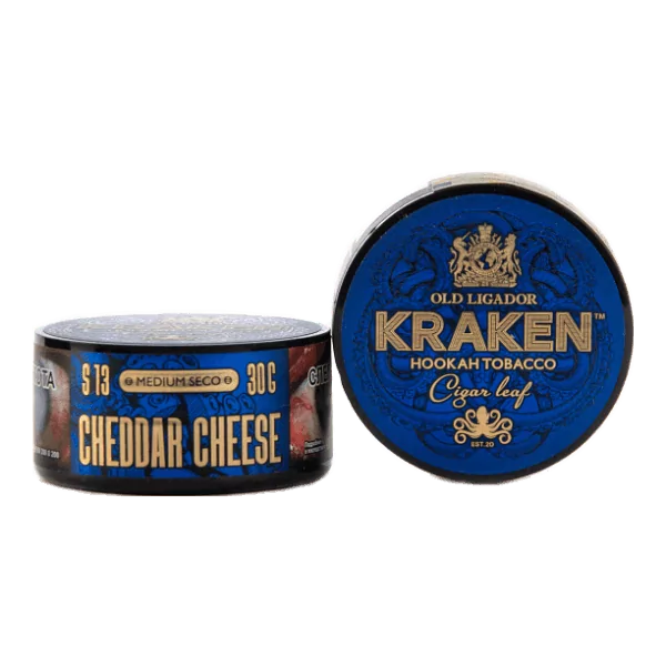 Табак Kraken Medium Seco Cheddar Cheese (Сыр Чеддер) 30 гр в Уфе
