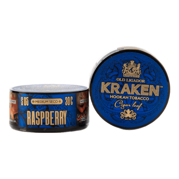 Табак Kraken Medium Seco Raspberry (Малина) 30 гр в Уфе