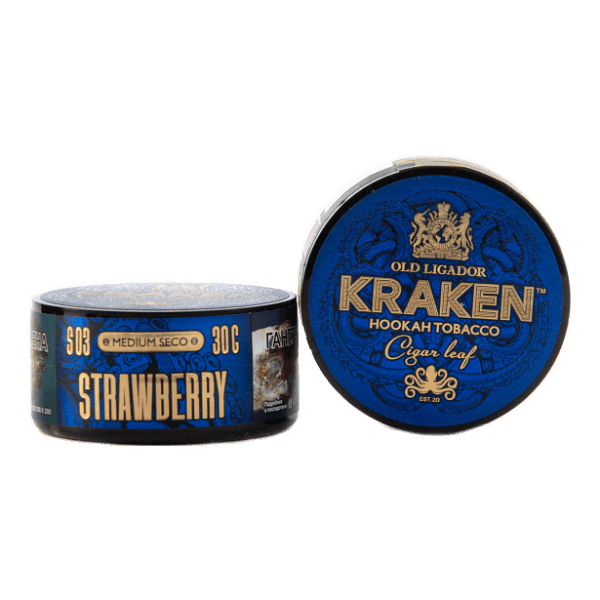 Табак Kraken Medium Seco Strawberr (Клубника) 30 гр в Уфе
