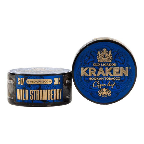 Табак Kraken Medium Seco wild strawberry (Земляника) 30 гр в Уфе