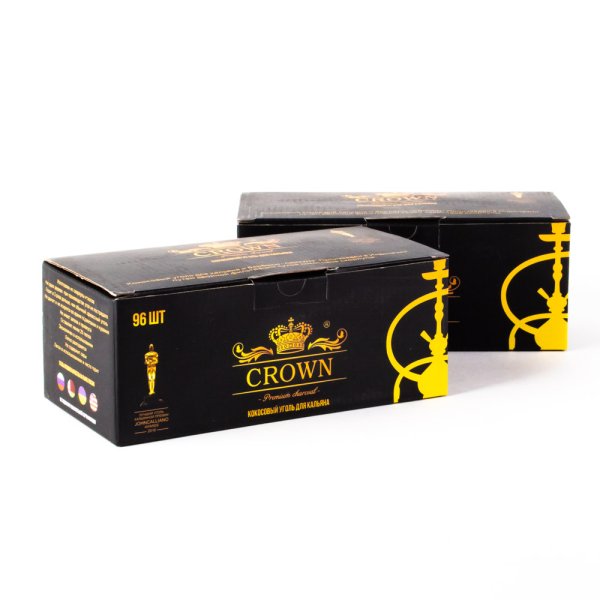 Уголь Crown Кокосовый 96 Шт (22 Мм) в Уфе
