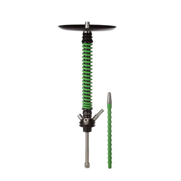 Кальян Mamay Customs Coilovers v12 Зеленый/Черный в Уфе