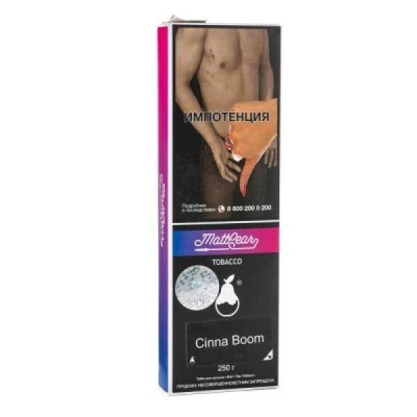 Табак MattPear Cinna Boom (Корица Персик) 250 гр в Уфе
