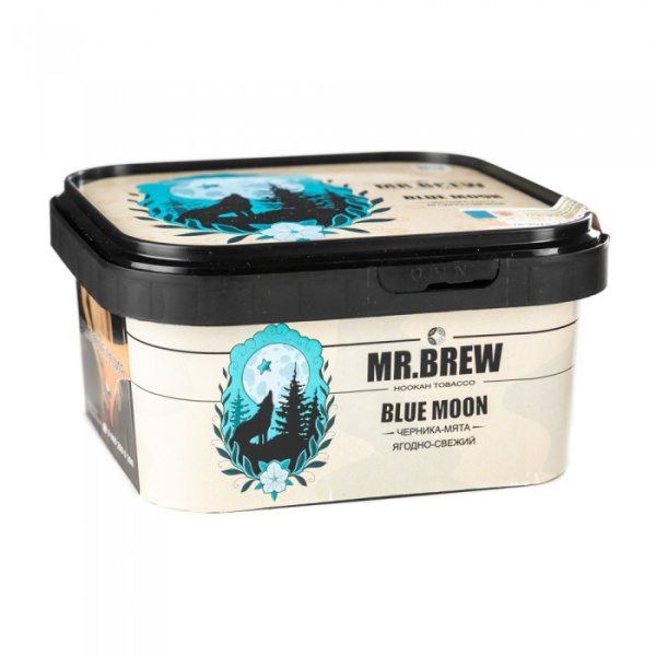 Табак Mr Brew Blue Moon (Черника с мятой) 200 гр в Уфе