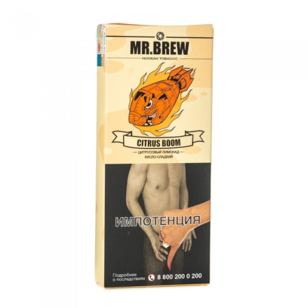 Табак Mr Brew Citrus Boom (Цитрусовый лимонад) 40 гр в Уфе