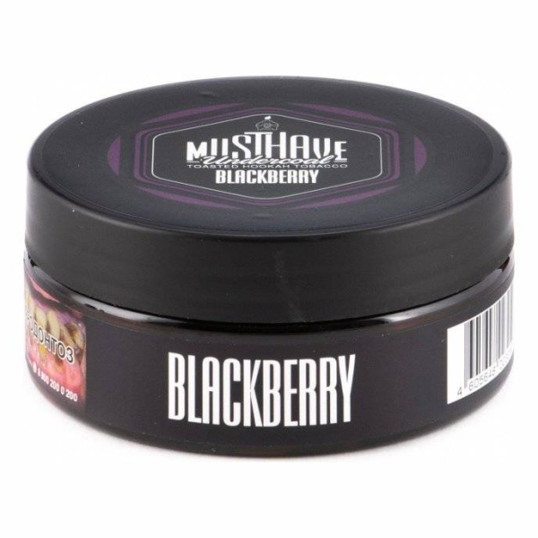 Табак Must Have Blackberry 125 грамм в Уфе