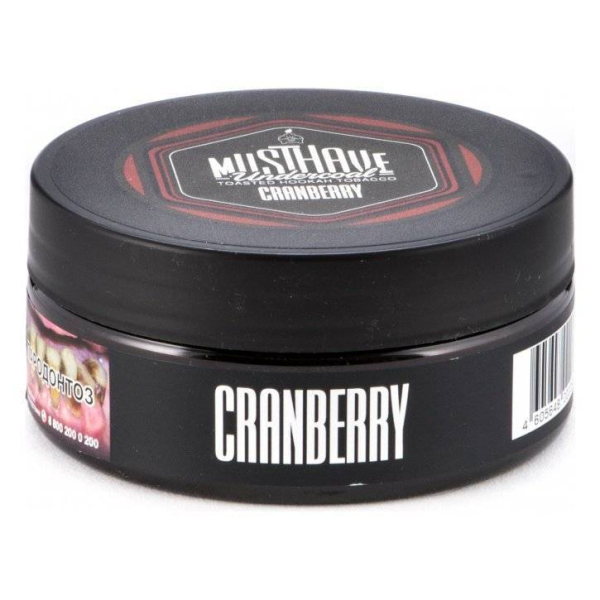 Табак Must Have Cranberry 125 грамм в Уфе