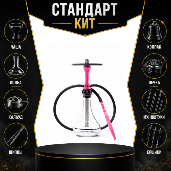 Набор с кальяном  Alpha Hookah X Rose СТАНДАРТ в Уфе