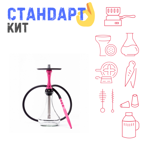 Набор с кальяном  Alpha Hookah X Rose СТАНДАРТ в Уфе