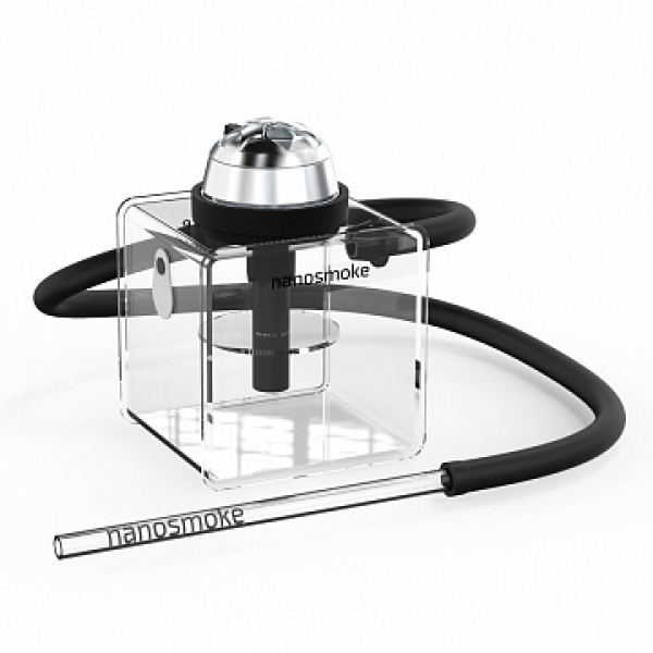 Кальян Nanosmoke box (прозрачный, 23 см) в Уфе