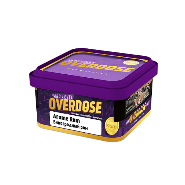 Табак OVERDOSE Aroma Rum 200 гр в Уфе