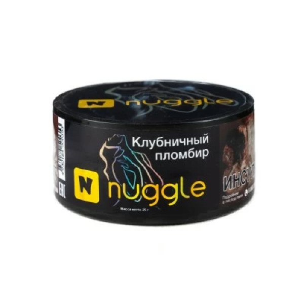 Табак Nuggle Клубничный пломбир 25 гр в Уфе