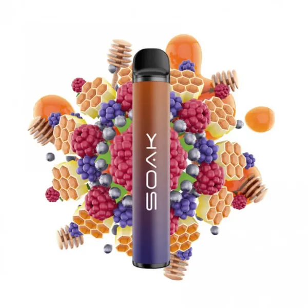 SOAK X Dark Honey Berries (Тёмный мёд с ягодами), 1500 тяг в Уфе