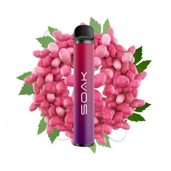 SOAK X Rose Grape (Розовый виноград), 1500 тяг в Уфе