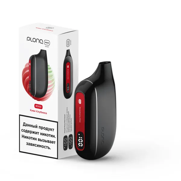 Plonq Max Smart Киви Клубника (8000 Затяжек) 20 Мг в Уфе