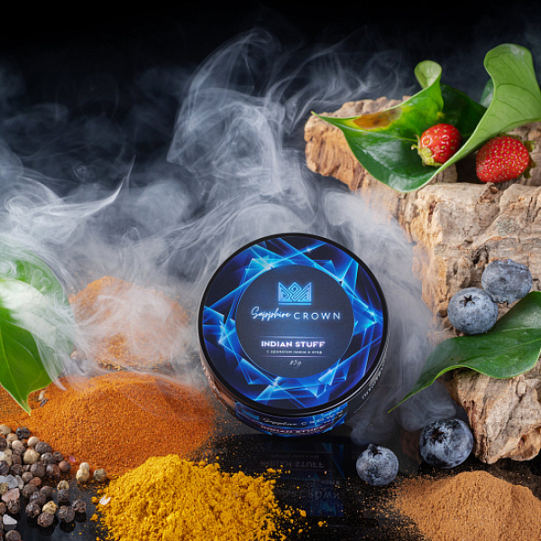 Табак Sapphire Crown Indian Stuff (Специи травянистость лесные ягоды) 25 гр в Уфе