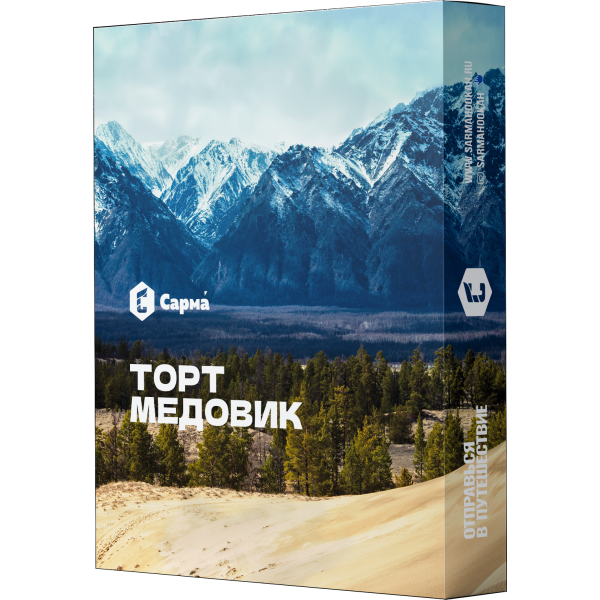Табак Сарма Торт Медовик 25 гр в Уфе