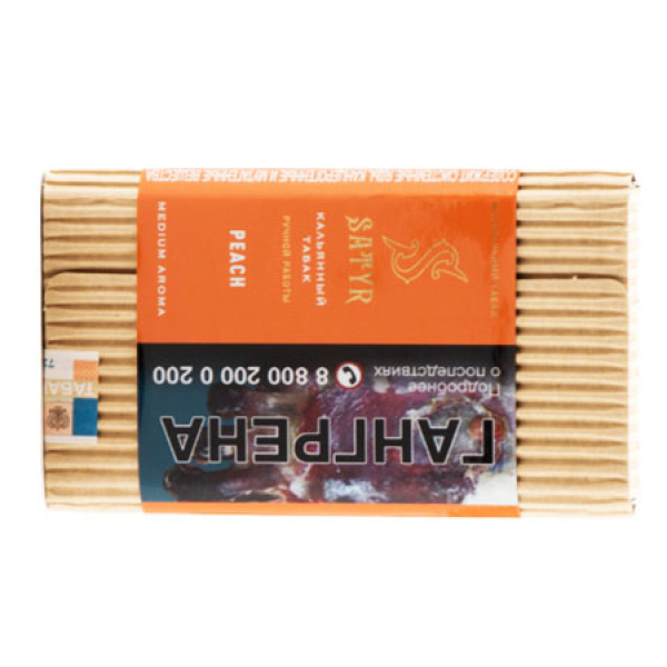 Табак Satyr Peach 100 грамм в Уфе