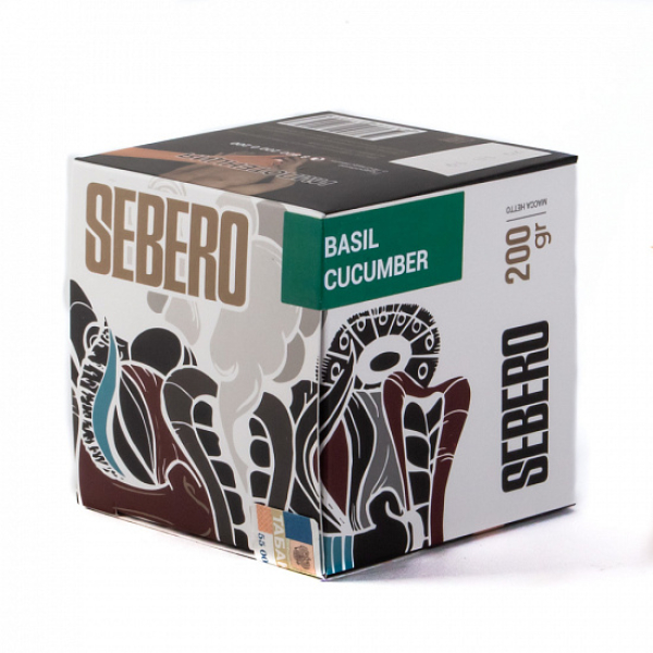 Табак SEBERO BASIL CUCUMBER 200 грамм в Уфе