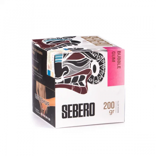 Табак SEBERO BUBBLE GUM 200 грамм в Уфе