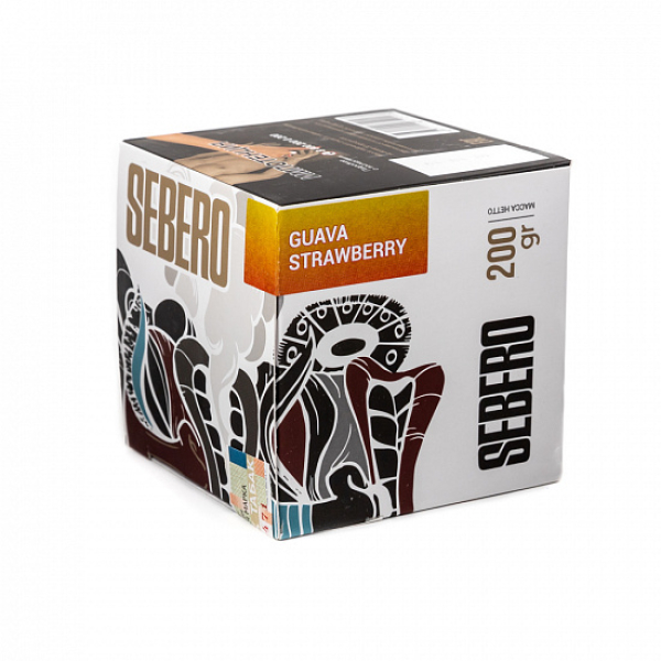 Табак SEBERO GUAVA STRAWBERRY 200 грамм в Уфе