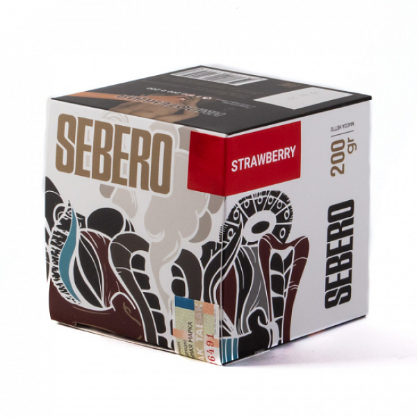 Табак SEBERO STRAWBERRY 200 грамм в Уфе