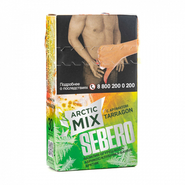 Табак SEBERO ARCTIC MIX TARRAGON 30 грамм в Уфе