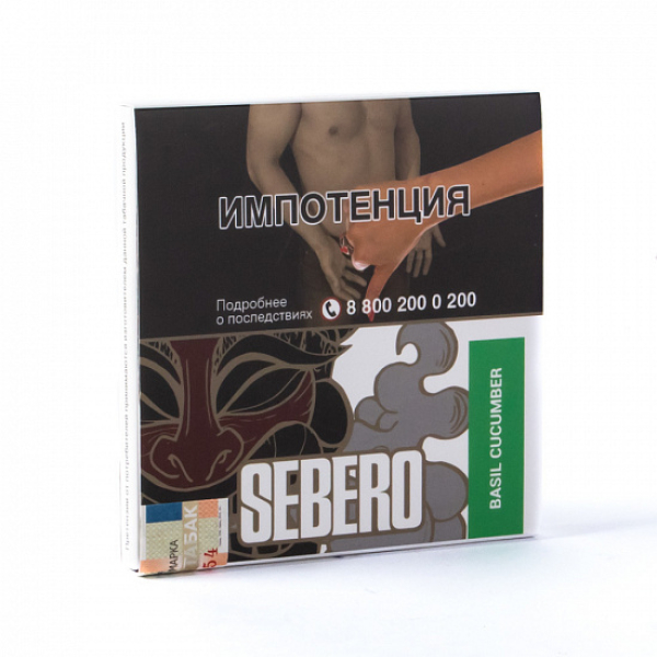 Табак SEBERO BASIL CUCUMBER 40 грамм в Уфе