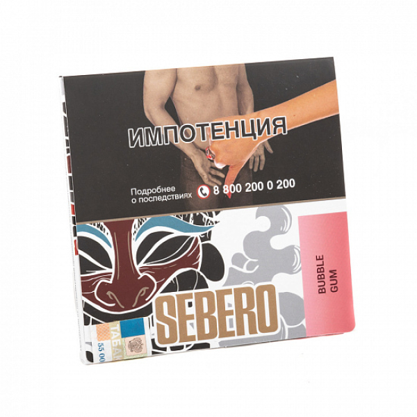 Табак SEBERO BUBBLE GUM 40 грамм в Уфе
