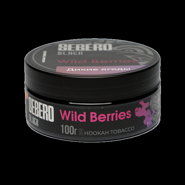 Табак SEBERO BLACK WILD BERRIES 100 гр в Уфе