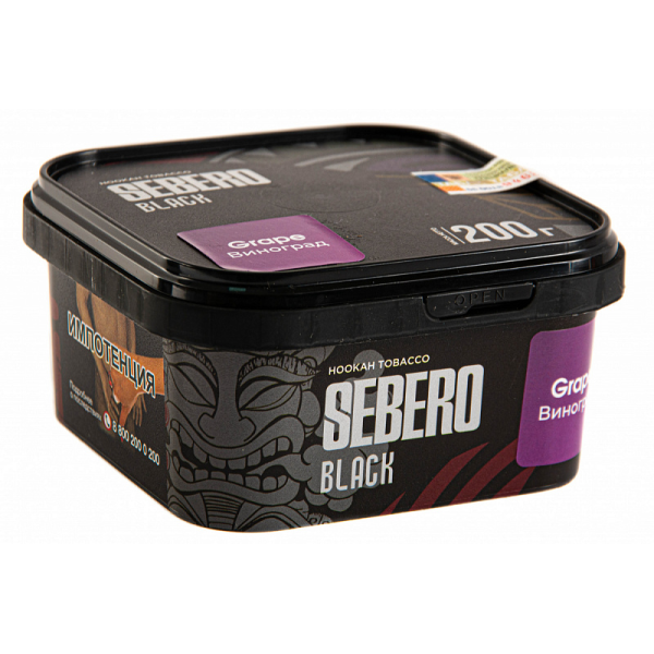 Табак SEBERO BLACK GRAPE 200 гр в Уфе
