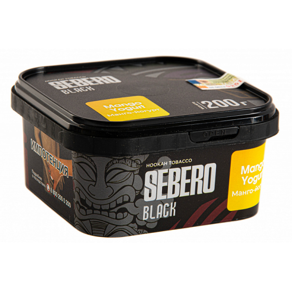 Табак SEBERO BLACK MANGO YOGURT 200 гр в Уфе