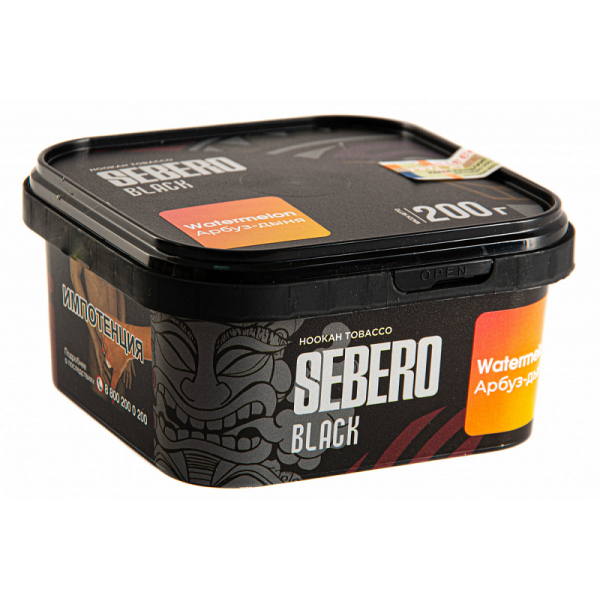 Табак SEBERO BLACK WATERMELON 200 гр в Уфе