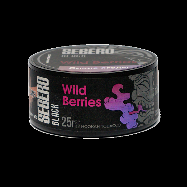 Табак SEBERO BLACK WILD BERRIES 25 гр в Уфе