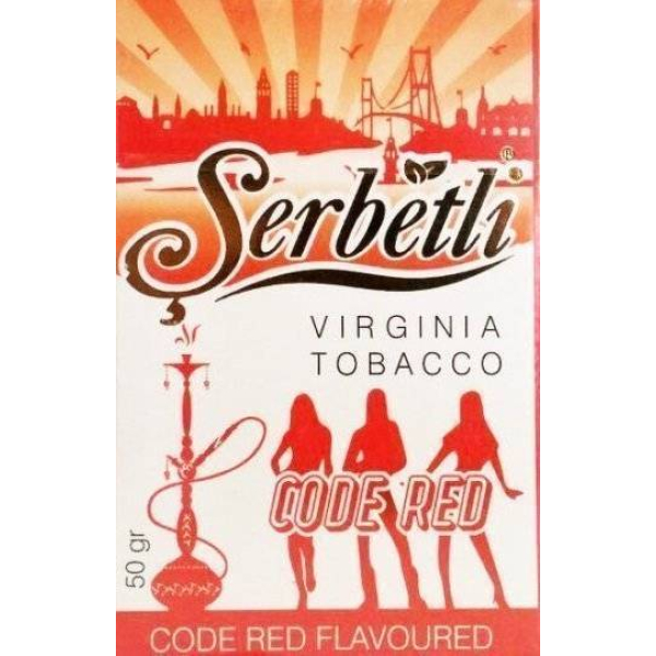 Табак Serbetli Code Red 50 грамм в Уфе