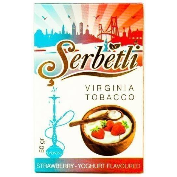 Табак Serbetli Strawberry Yoghurt 50 грамм в Уфе