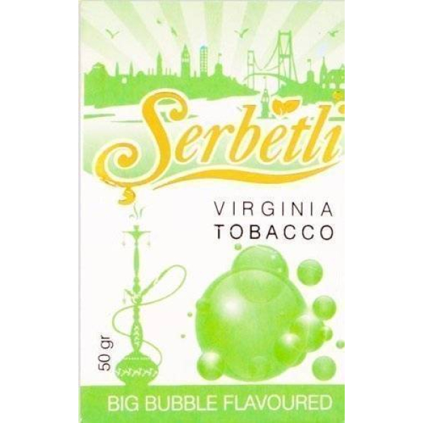 Табак Serbetli Big Bubble 50 грамм в Уфе