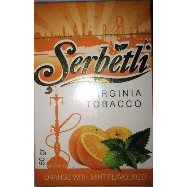 Табак Serbetli Апельсин с мятой 50 гр в Уфе