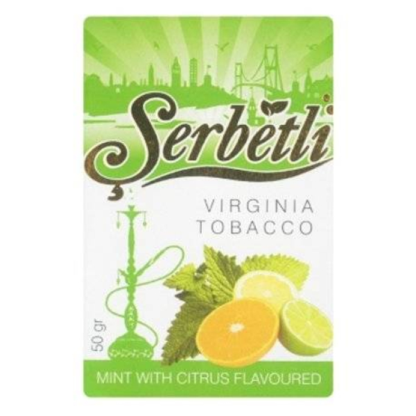 Табак Serbetli Цитрусы с мятой 50 гр в Уфе