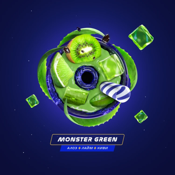 Паста Space Smoke LIGHT Mix Monster  Green (Зеленый Монстр) 30 гр в Уфе