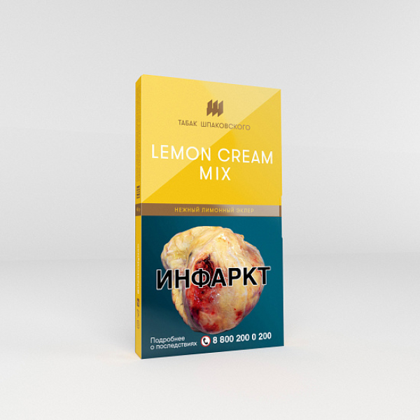 Табак Шпаковского Lemon Cream Mix (Лимонный эклер) 40 гр в Уфе