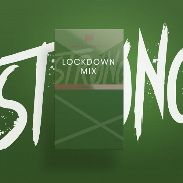 Табак Шпаковского Strong Lockdown mix (Алтайский чай) 40 гр в Уфе