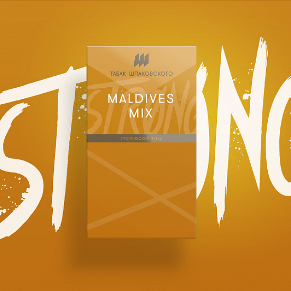 Табак Шпаковского Strong Maldives Mix (Тропический пунш) 40 гр в Уфе
