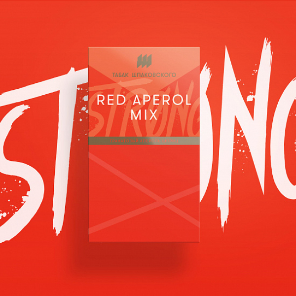 Табак Шпаковского Strong Red Aperol mix (Красный Апероль) 40 гр в Уфе