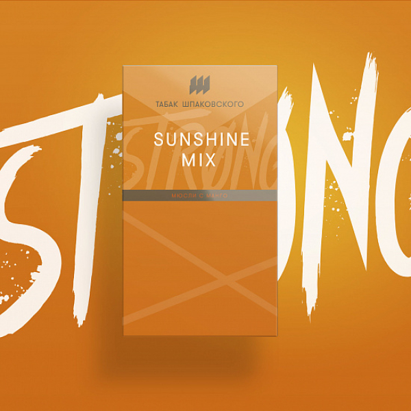 Табак Шпаковского Strong Sunshine MIx (Мюсли Манго) 40 гр в Уфе