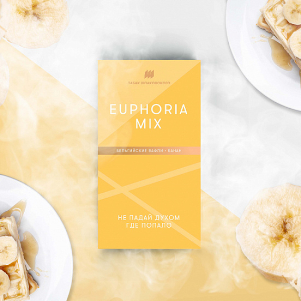 Табак Шпаковского Euphoria (Бельгийские Вафли Банан) 40 грамм в Уфе