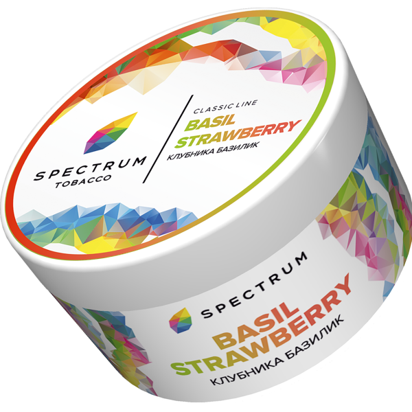 Табак Spectrum Classic BasilStrawberry 200 грамм в Уфе