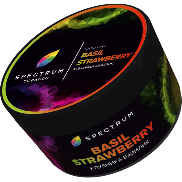 Табак Spectrum Hard BasilStrawberry 200 грамм в Уфе