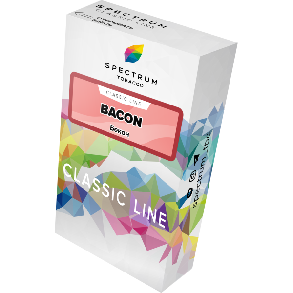 Табак Spectrum Classic bacon 40 грамм в Уфе